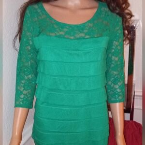 Casual lace & cotton